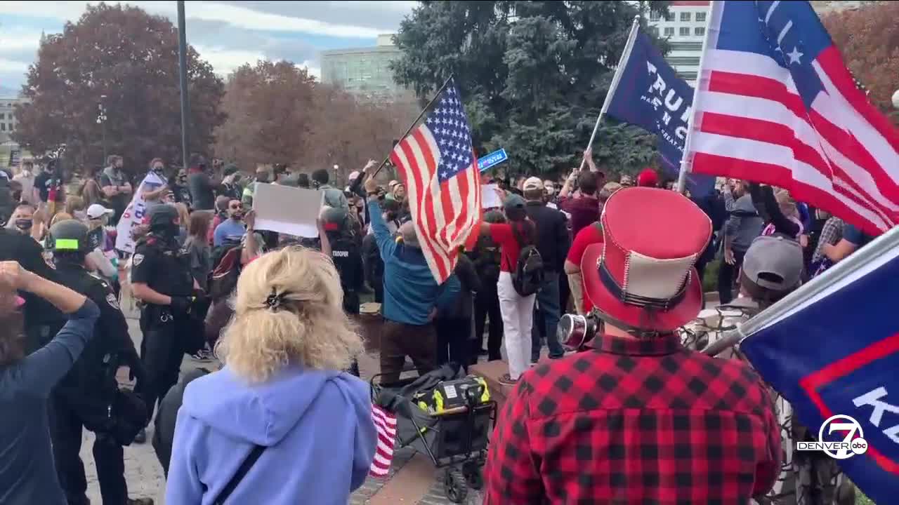 Colorado reacts to Biden victory: Biden celebrations, pro-Trump protests erupt in Denver