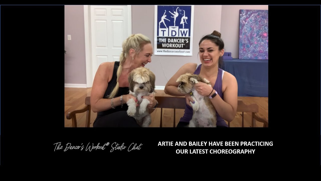 ARTIE AND BAILEY HAVE BEEN PRACTICING OUR LATEST CHOREOGRAPHY - TDW Studio Chat 101 with Jules