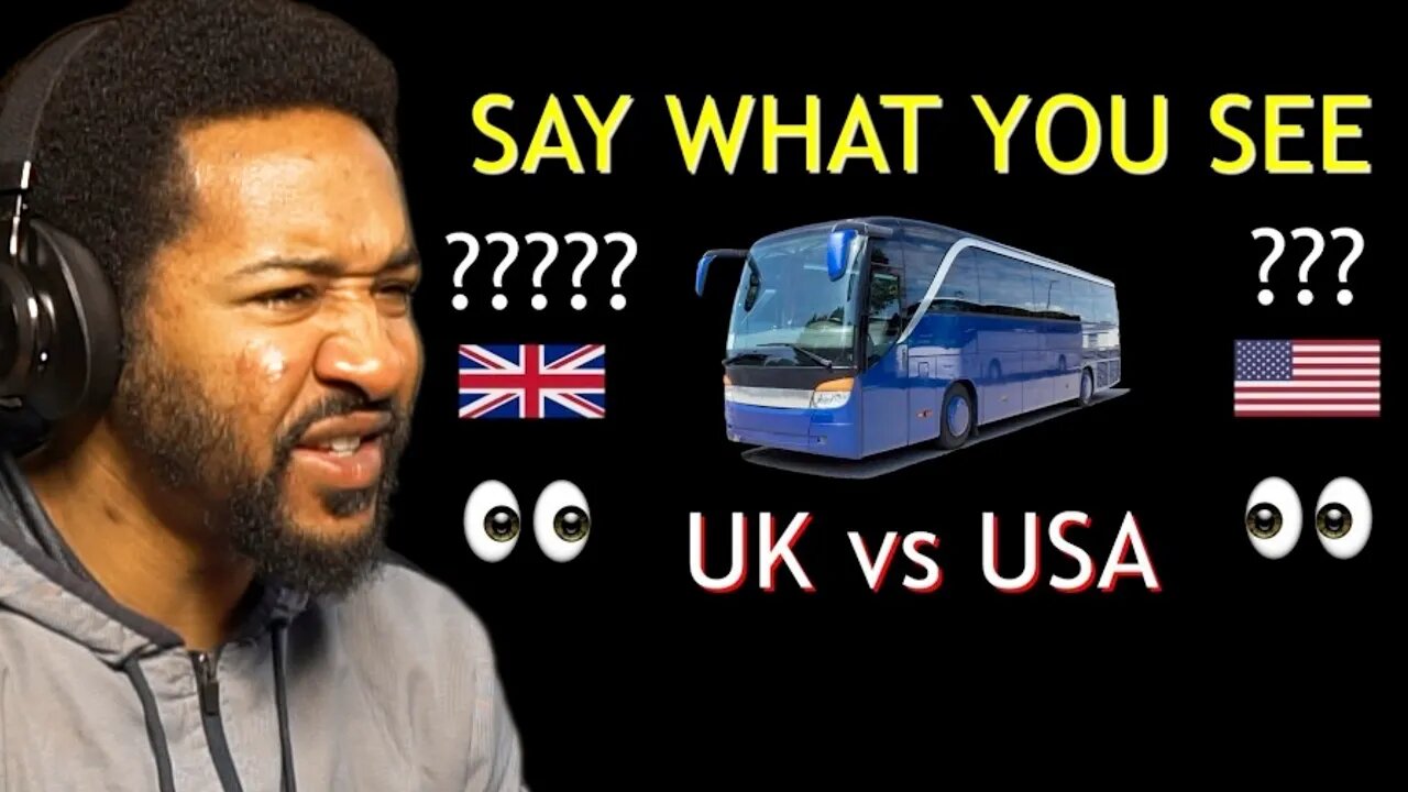 AMERICAN REACTS TO US VS UK ENGLISH DIFFERENCES!