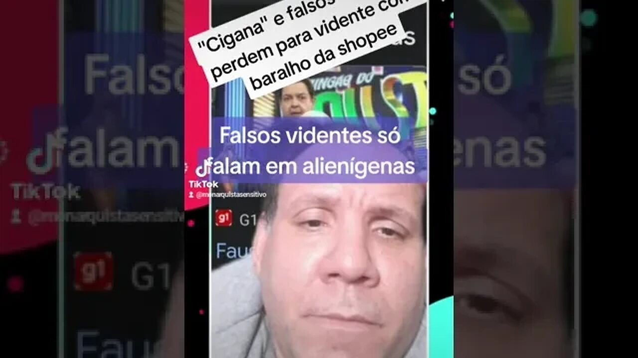 Falsos videntes e cigana Paraguai perdem para vidente com baralho da shopee