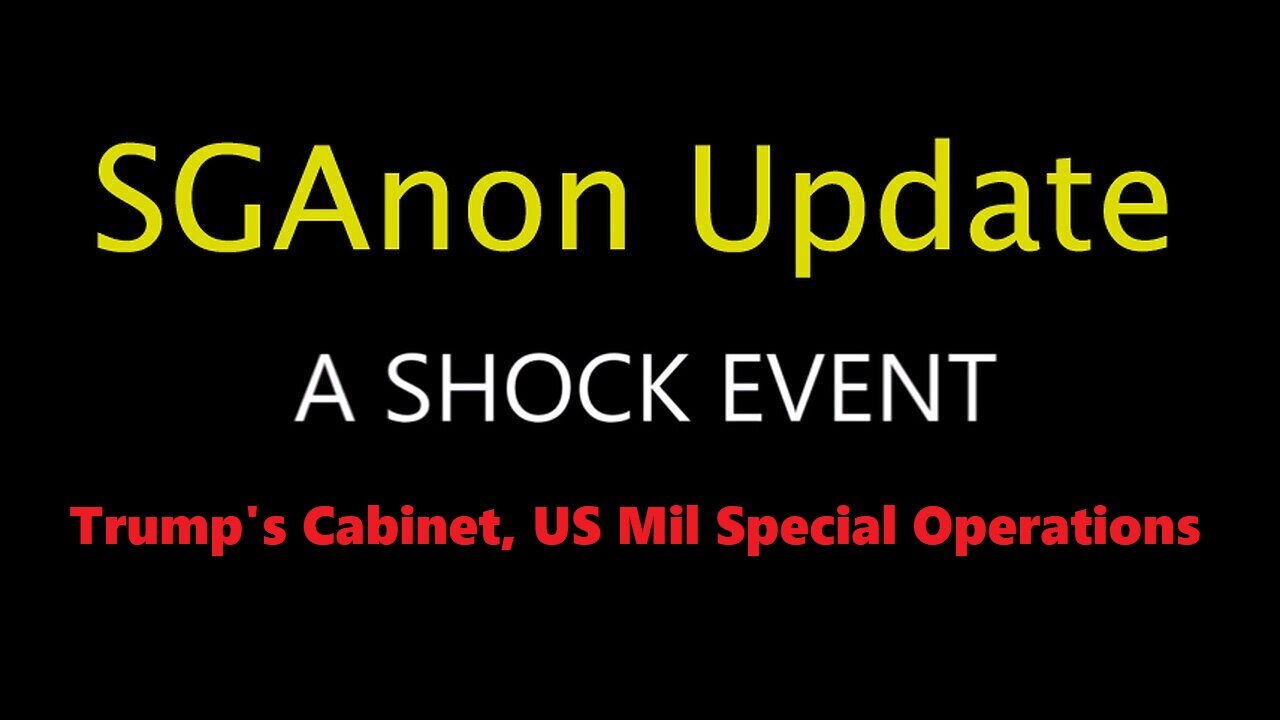 SG Anon Critical Update on 12/4/24 - White Hats Intel!