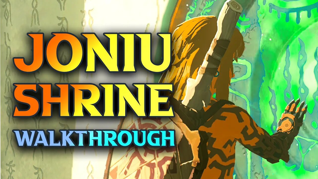 How To Find Joniu Shrine Walkthrough - Zelda Tear Of The Kingdom