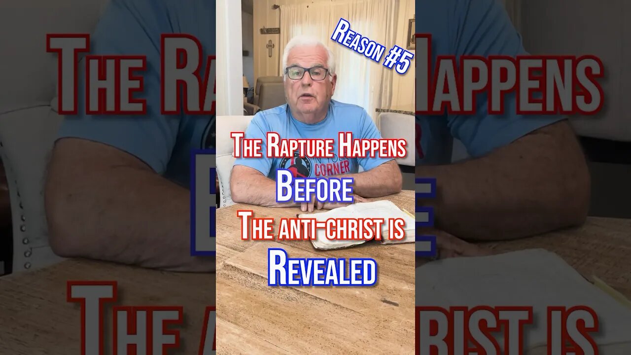 The Rapture Happens Before the Anti-Christ is Revealed #shorts #christianity #rapture #tribulation