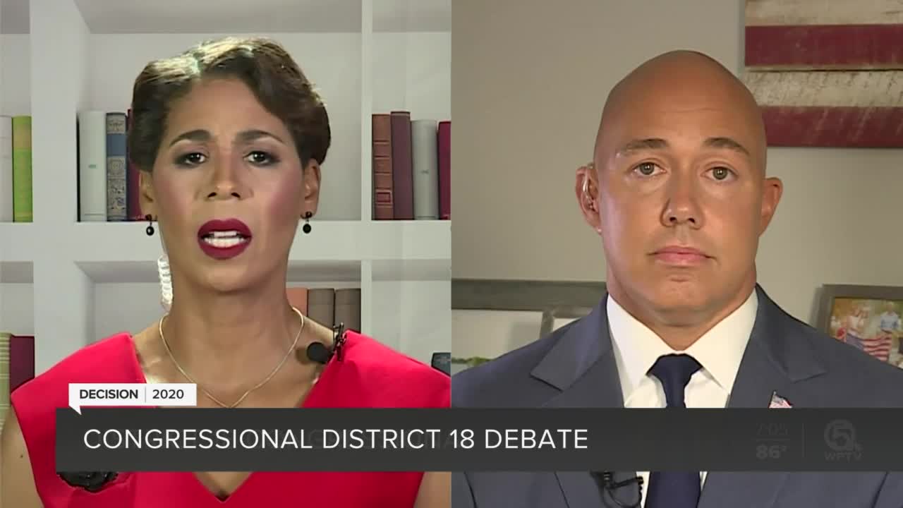 Rep. Brian Mast, Pam Keith square off in District 18 debate