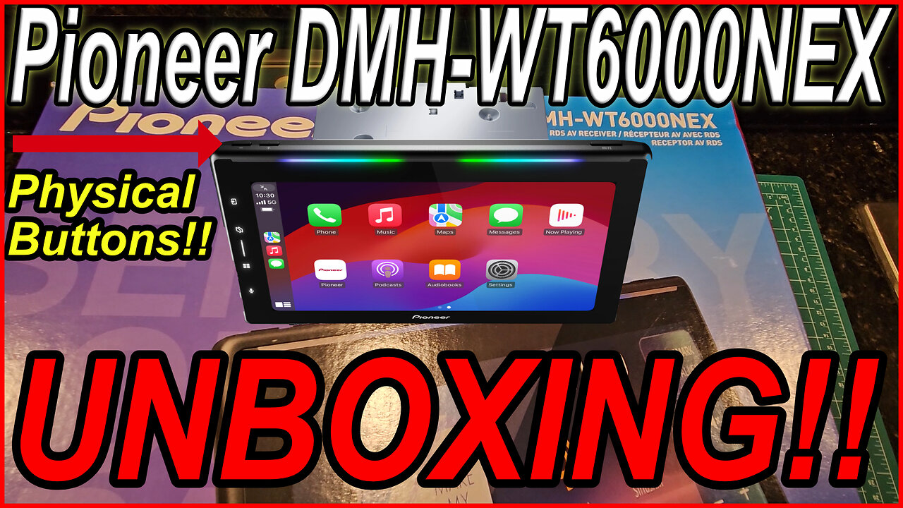 Unboxing the Pioneer DMH-WT6000NEX: What’s Inside? 🎁👀 [NEW RELEASE]