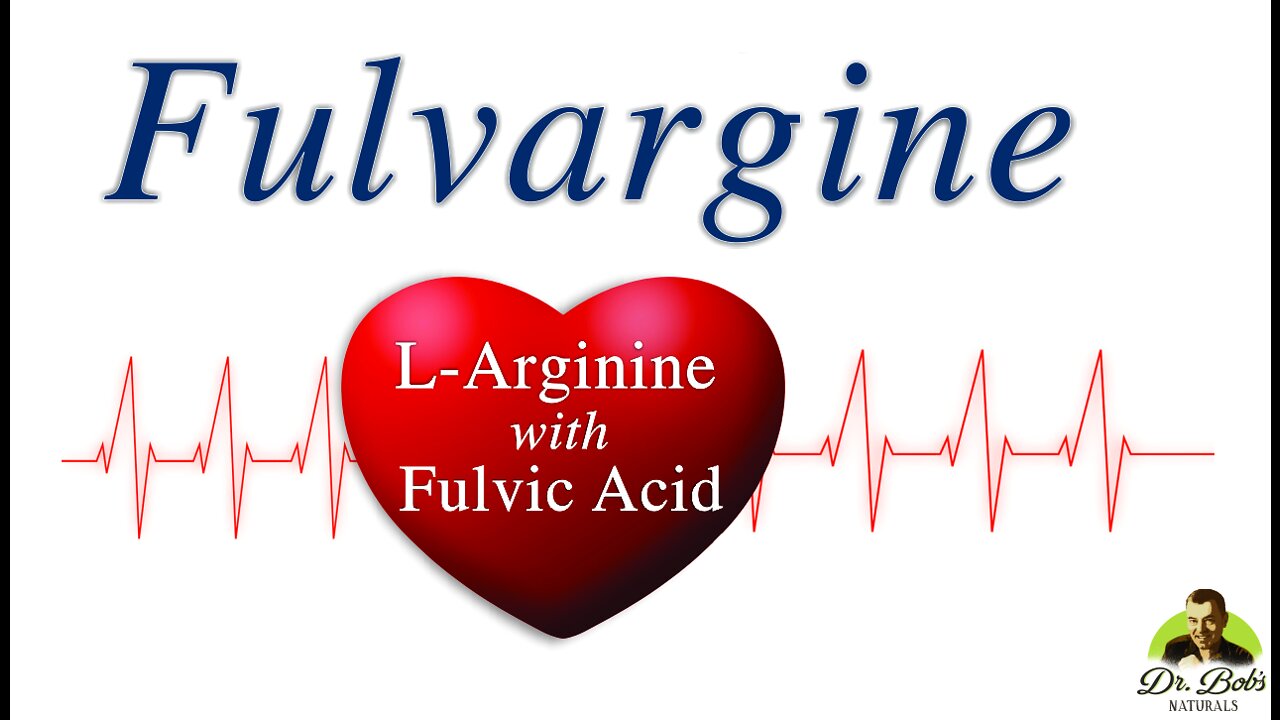 L-Arginine and Fulvic Acid = Nitric Oxide Release