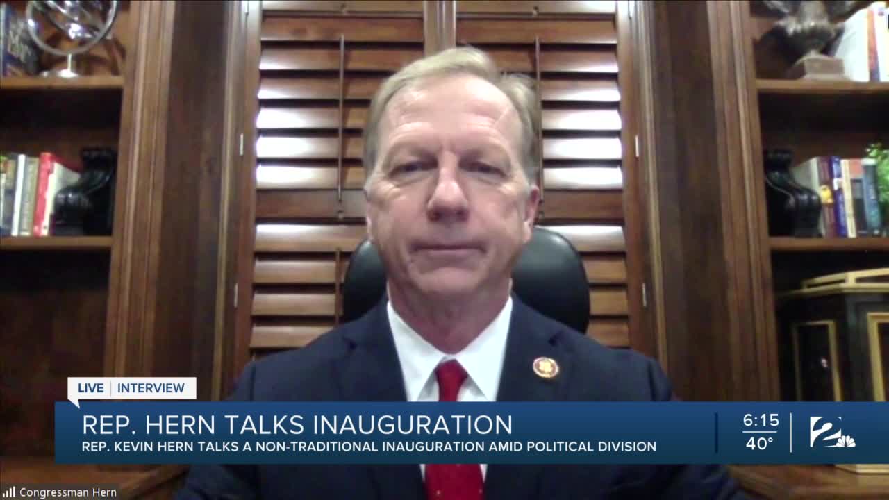 Rep. Kevin Hern talks non-traditional inauguration amid political division