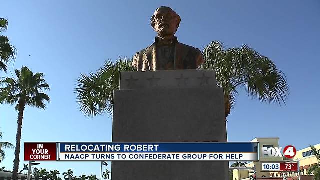 NAACP seeks partnership to relocate confederate statue