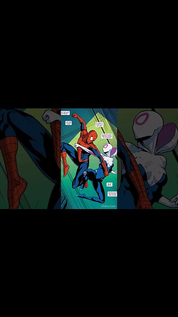 Ghost Spider VS Spider-Man Androide #spiderverse