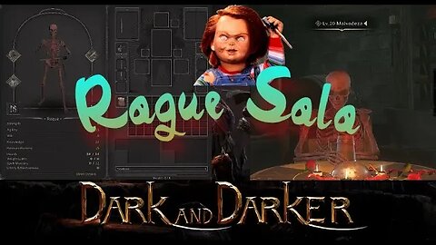 Gameplay Rogue Solo sem itens - Dark and Darker - Alpha Player Test