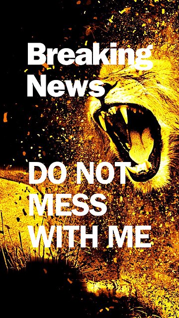 A Fierce Reminder of My Loyalty