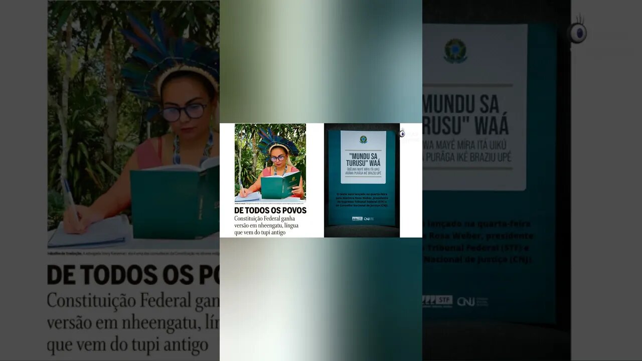 A Constituição Brasileira é traduzida para a língua indígena