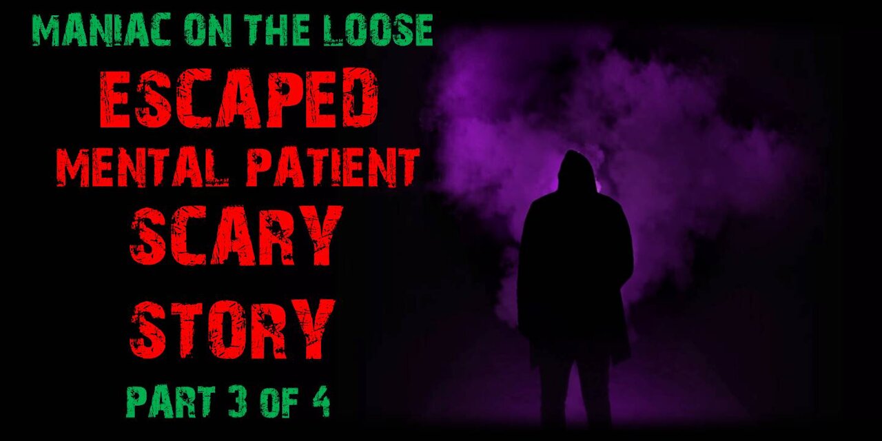 Maniac on the Loose - Escaped Mental Patient Scary Story | Part 3 of 4