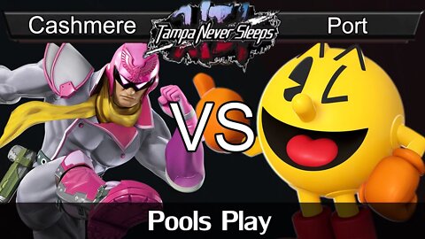 Cashmere (C. Falcon) vs. Port (Pac-Man) - Pool Play - TNS 6