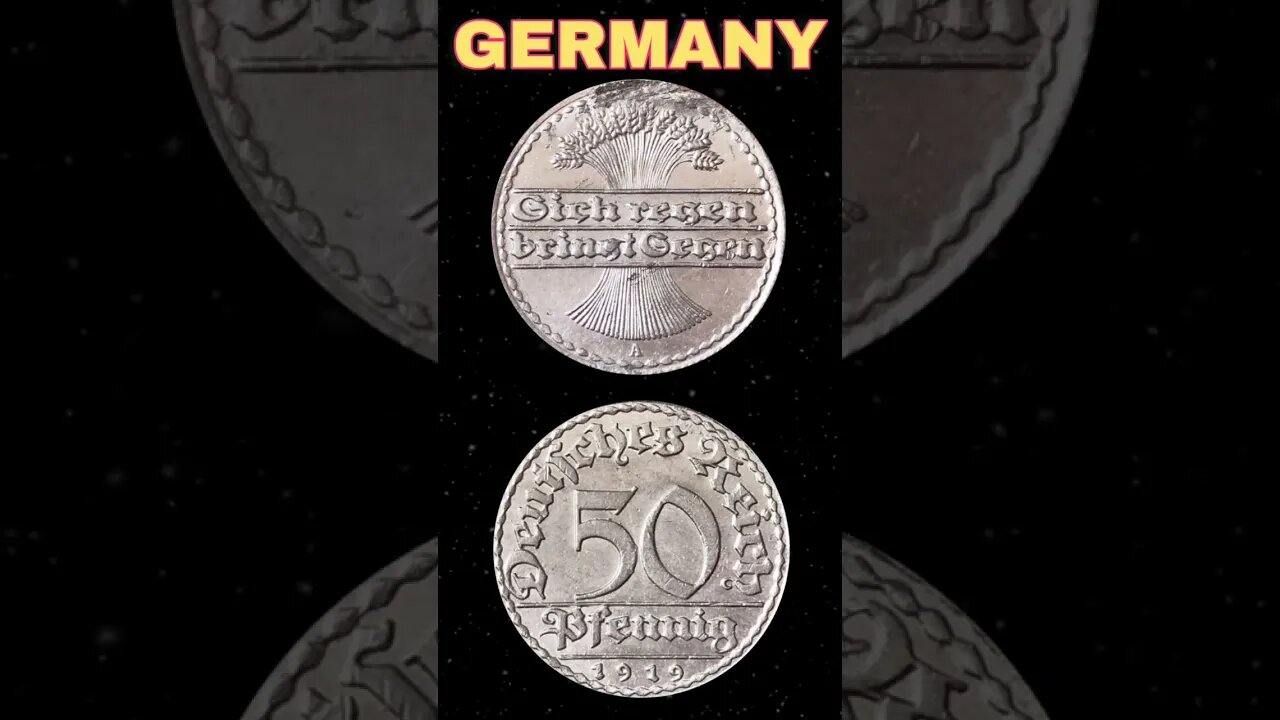 Germany 50 Pfennig 1919. #shorts #coinnotesz #viral