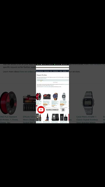 Get Your Amazon Order History as a CSV #shortsvideo #short #shorts #amazon #lifehacks #lifehack
