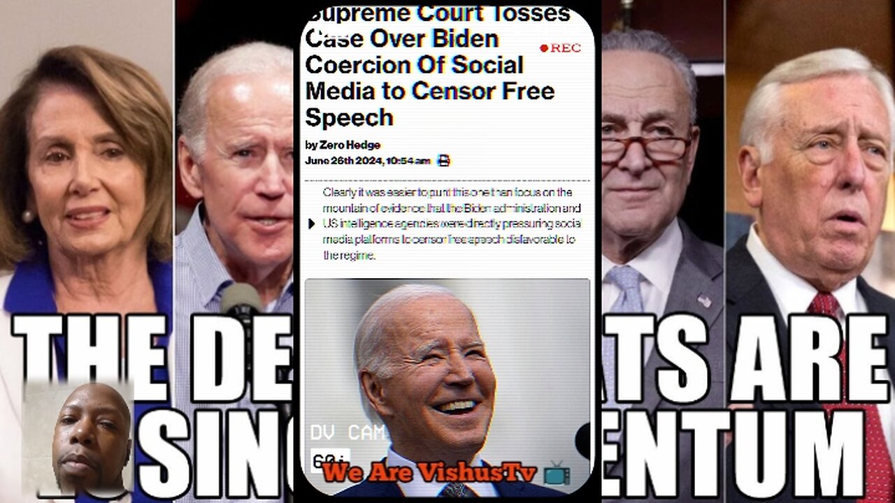 Supreme Court Tossed Out First Amendment... "Free Speech" #VishusTv 📺