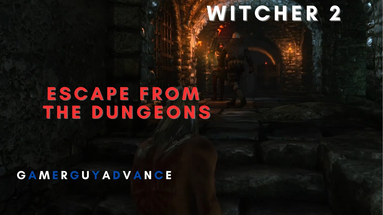 "The Witcher 2 Assassin of Kings | Escape from the Dungeons | #thewitcher2 #walkthrough #gameplay "