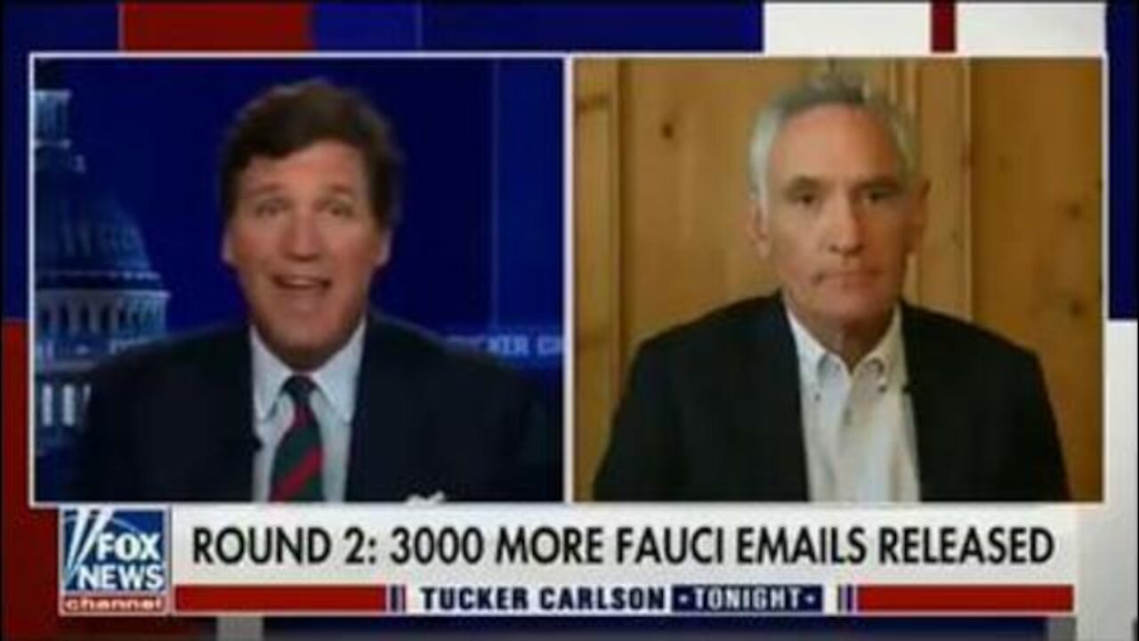 3000 MORE FAUCI EMAIL'S FOUND! KEEP GOING TUCKER WE CAN'T WAIT FOR FAUCIS ARREST