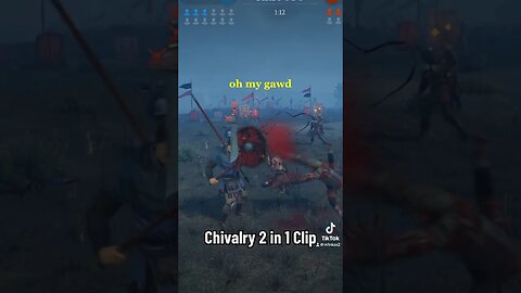 Chivalry In 1 Clip #trending #medieval #chivalry2 #memes #clips #gaming #shorts #gamingshorts #wtf