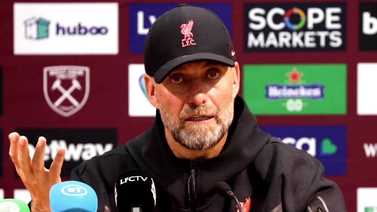 Jurgen Klopp FULL post-match press conferecne | West Ham 1-2 Liverpool