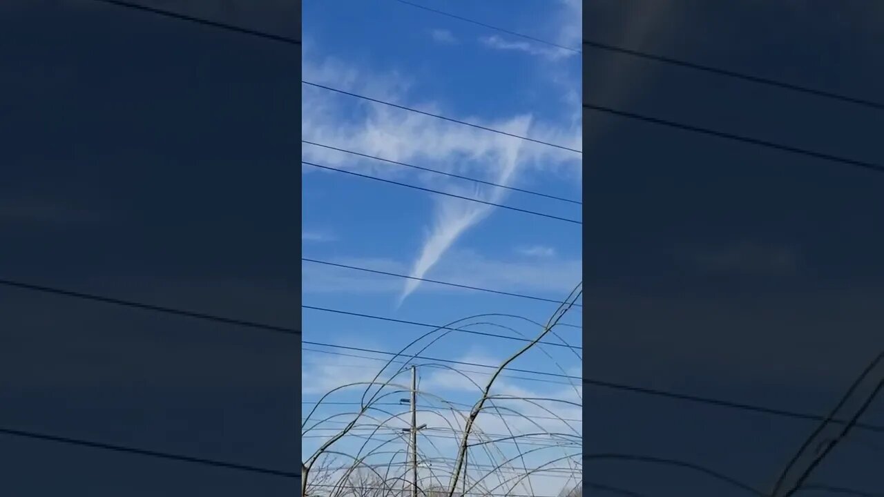 Unusual Cloud Shape