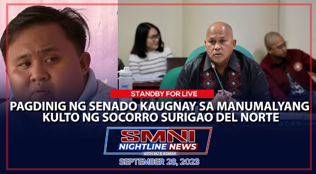 LIVE: Pagdinig ng Senado kaugnay sa manumalyang kulto ng Socorro Surigao Del Norte