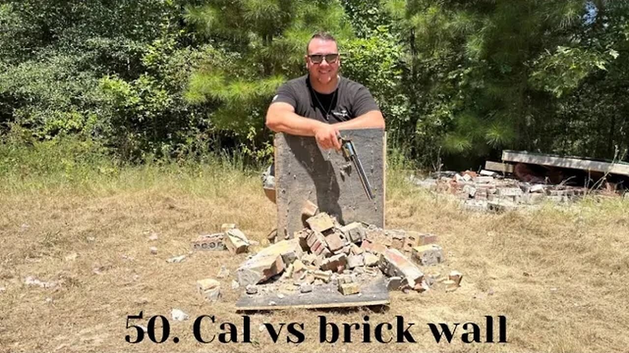 CAN YOUR BRICK HOME STOP A 50. CAL? #science #pewpew