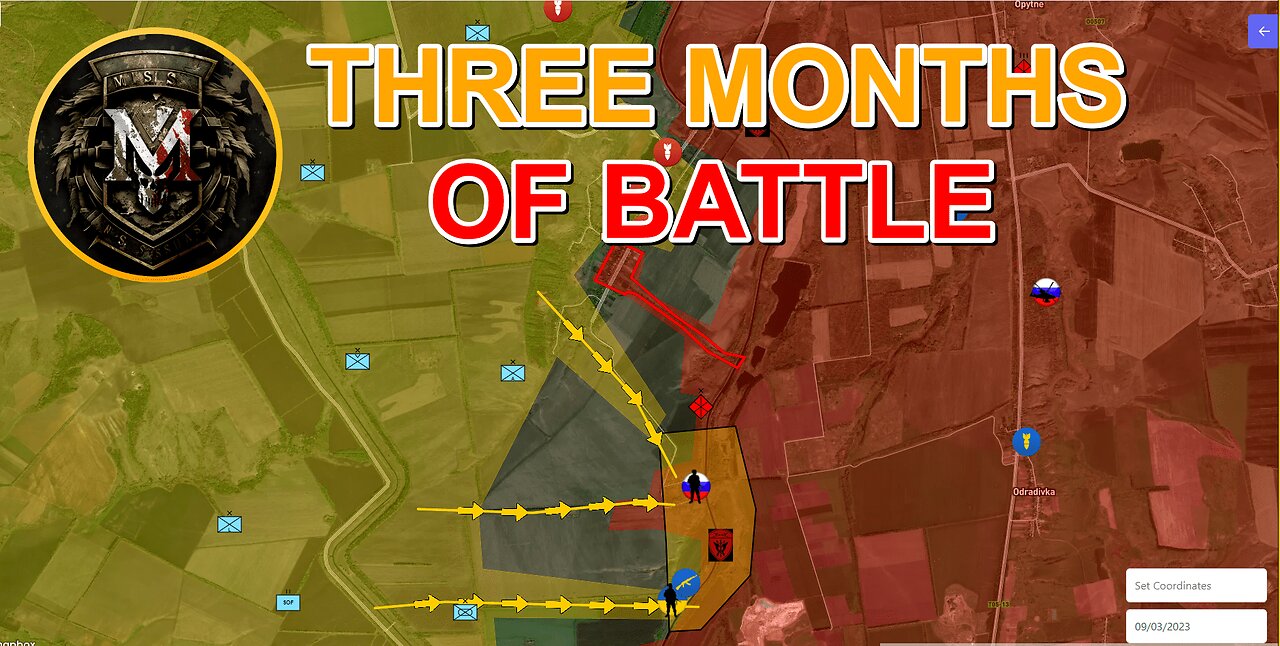 The Fall | The Russians Demolish Ukrainian Positions With TOS And FAB. Military Summary For 2023.9.3
