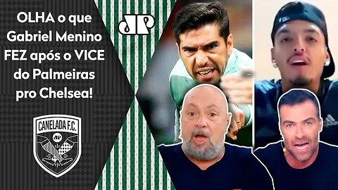 "É BURRO! JUVENIL!" Gabriel Menino é DETONADO por ATITUDE POLÊMICA após Palmeiras x Chelsea!