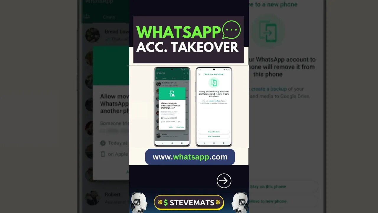 WhatsApp account Takeover Prevention Feature #privacy #shorts