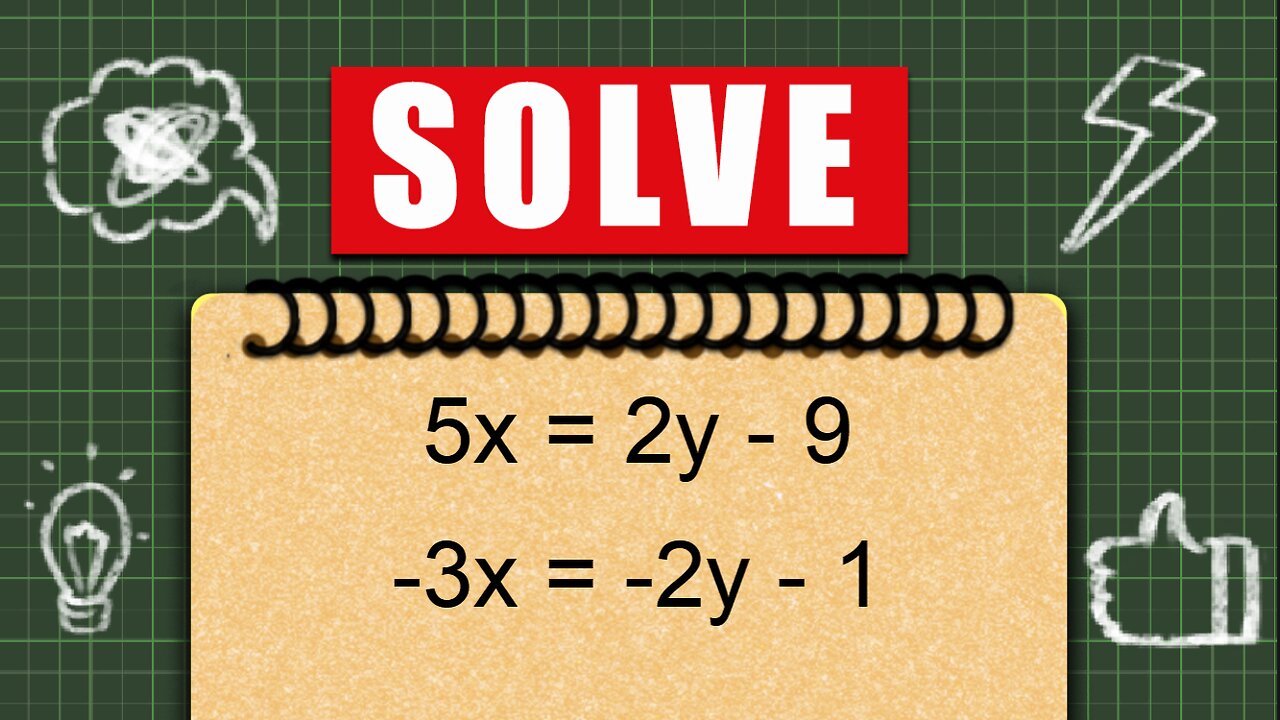 Solving a system of linear equations using the elimination method