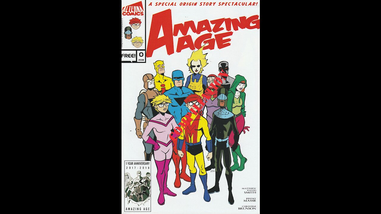 Amazing Age -- Review Compilation (2017, Alterna Comics)