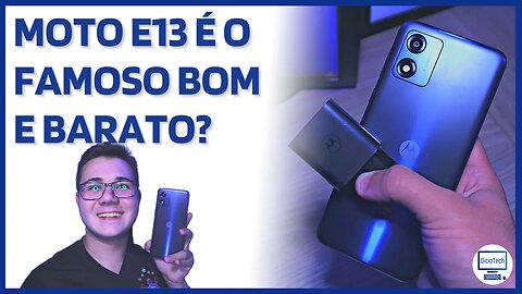 MOTO E13 É BOM? 💸 | Unboxing e Opinião Sincera