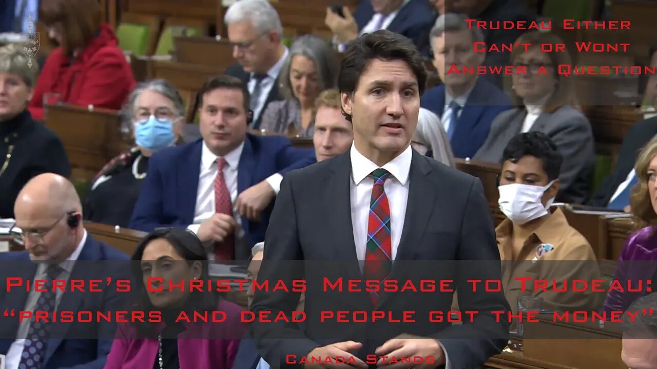 Merry Christmas to you too Pierre… now please fix Trudeau's Canada