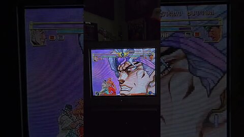 #shorts JoJo's Bizarre Adventure Sega Dreamcast on Sony Wega Trinitron