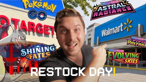 Pokémon Hunting: Target & Walmart RESTOCK DAY! (We got *Multiple Charizards!* 🔥)