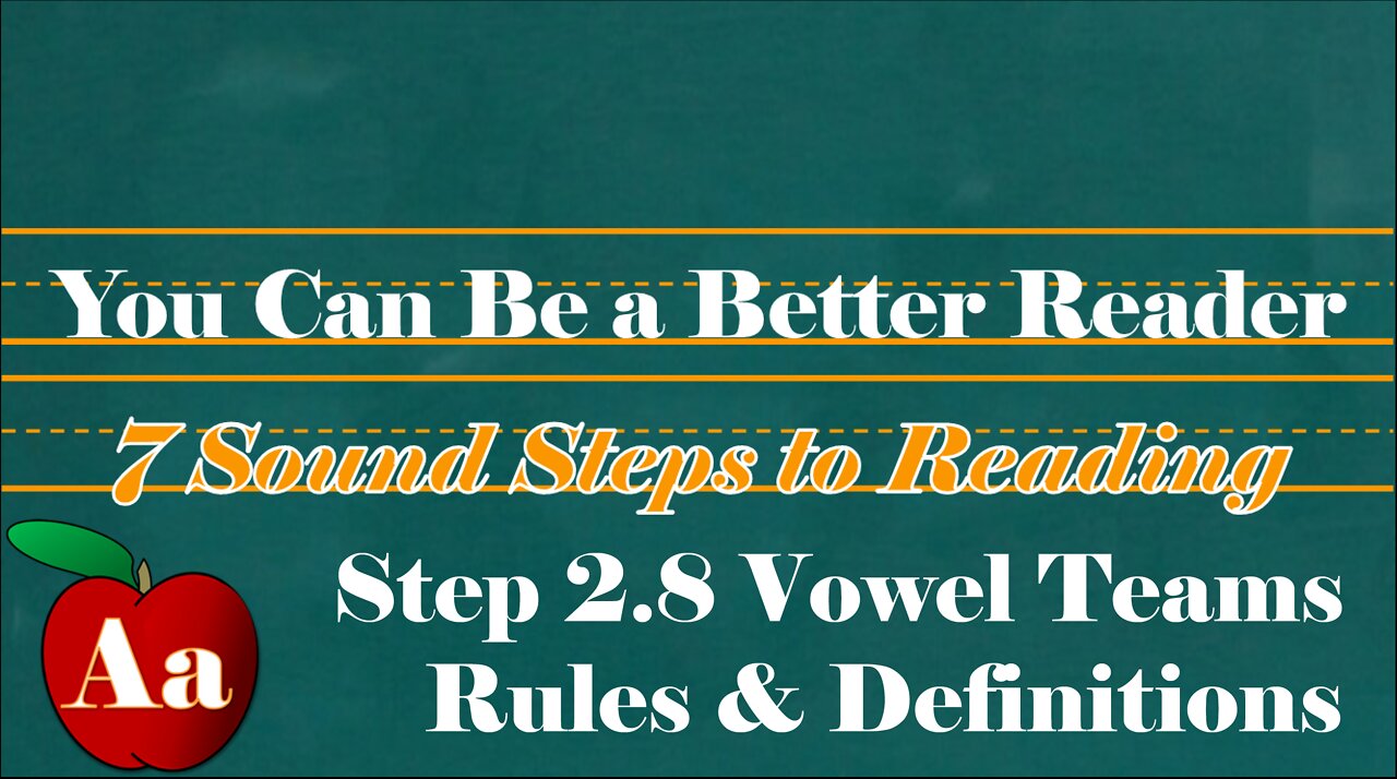 Step 2.8.6: Long Vowel Teams Rules & Definitions