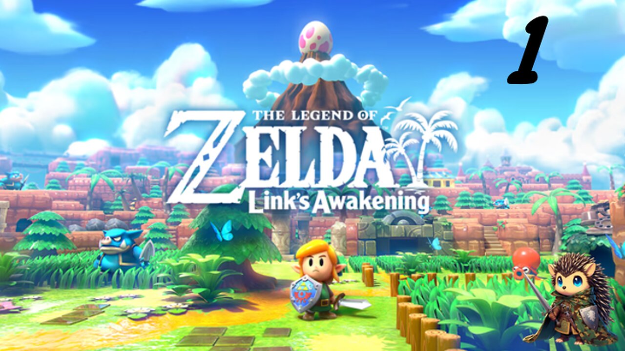 Starting Our Adventure & Tail Cave - Zelda: Link’s Awakening [1]