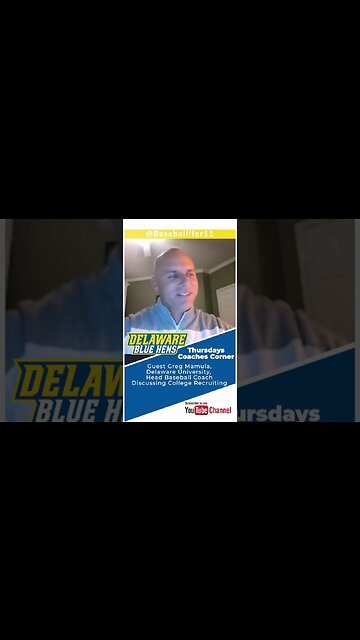 Greg Mamula Head Coach at University of Delaware - Building a Program! #shorts #baseball
