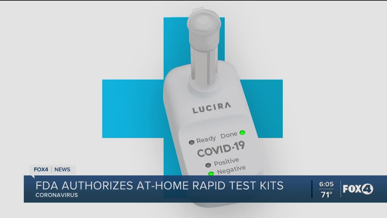 FDA authorizes home testing kit for COVID