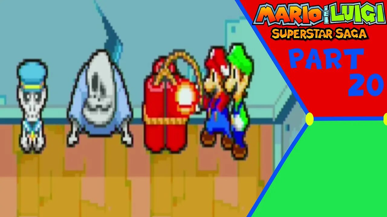 The S.S. Chuckola | Mario And Luigi Superstar Saga | Part 20