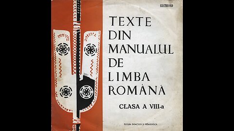 "Nascocitorul" de Tudor Arghezi in recitarea Ludovic Antal