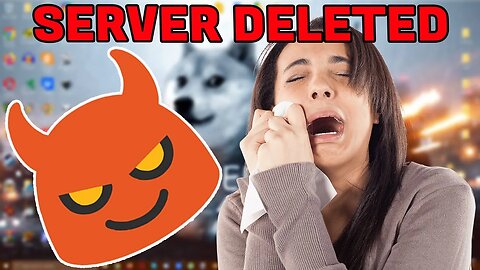 GIRL SCAMMER GETS HER SERVER DELETED!