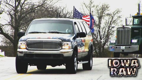 Trucker Convoy Rolls Into Iowa State Capitol During 50 State Fellowship for Freedom Day