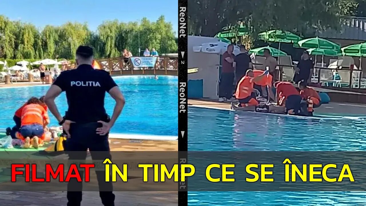 ”CHEAMĂ SALVAMARII, AJUTOR!”. FILMAT ÎN TIMP CE SE ÎNECA! TRAGEDIA BĂRBATULUI MORT ÎN PISCINĂ