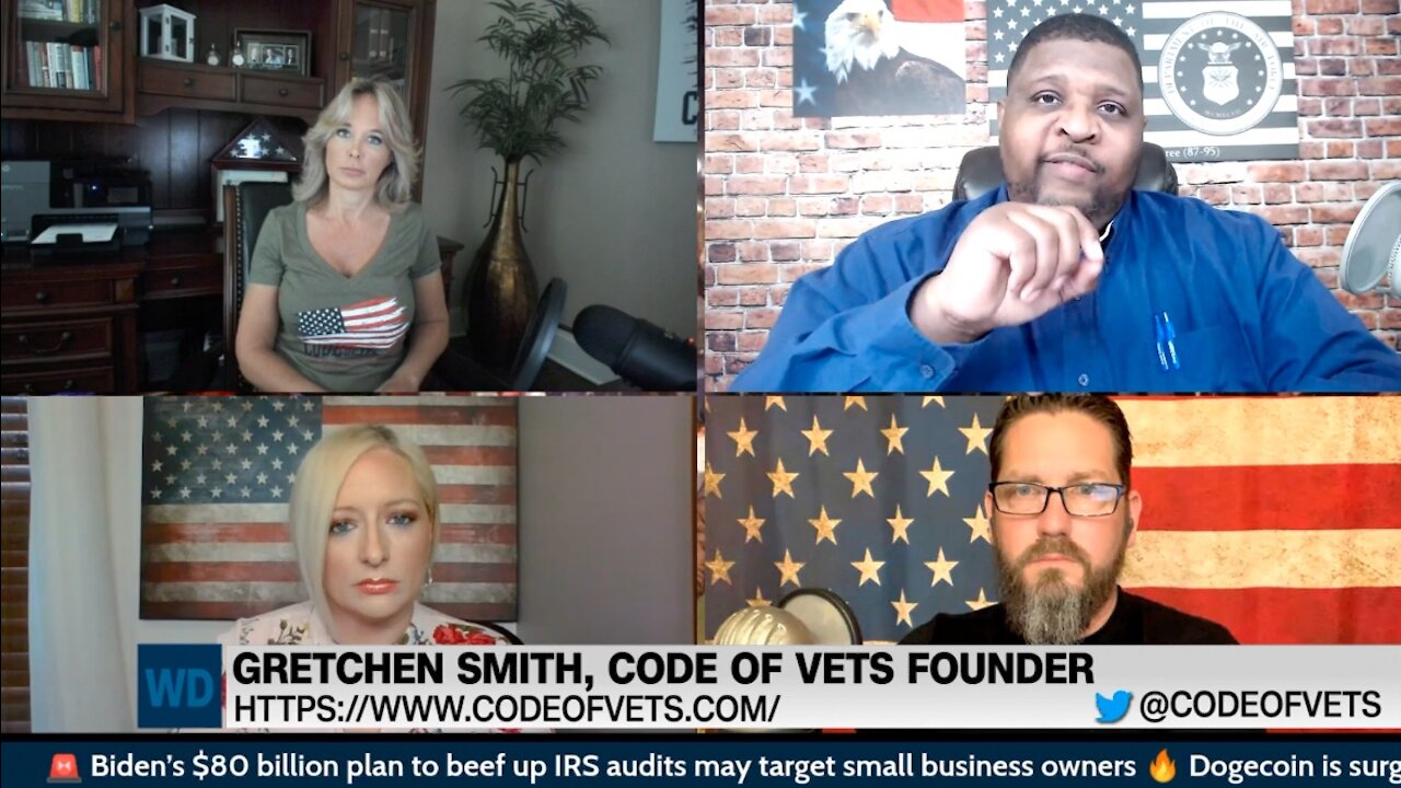 Wayne Dupree Podcast - Guest: Gretchen Smith, Code of Vets