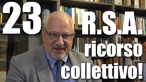 Difendersi Ora 23 – RSA: ricorso collettivo