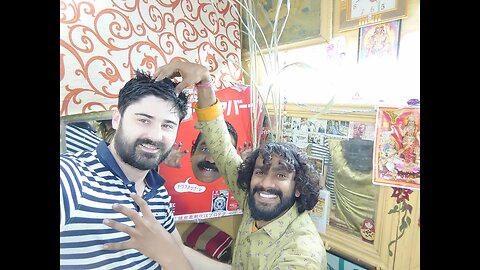 💈 ASMR Baba Sen Junior Cosmic Head Massage Relax HD #asmr #barbershop #pushkar