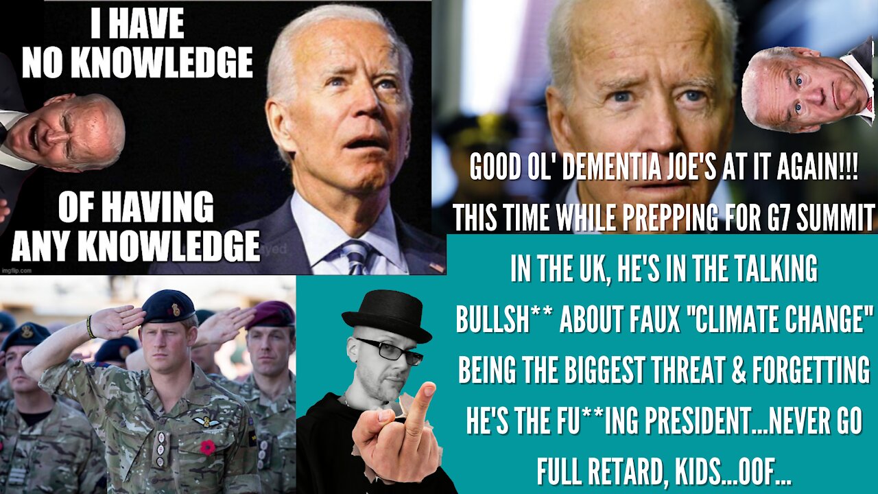 WHAT'S NEXT...DEMENTIA BOY'S ACTIN' THE FOOL...AGAIN!!!